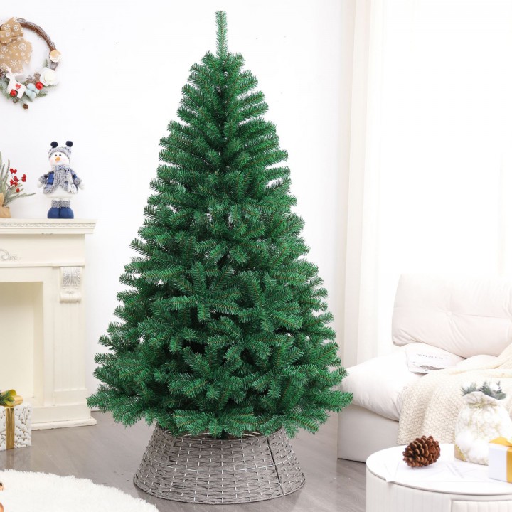 cây thông Noel 2,5m xanh truyền thống 3 lá
